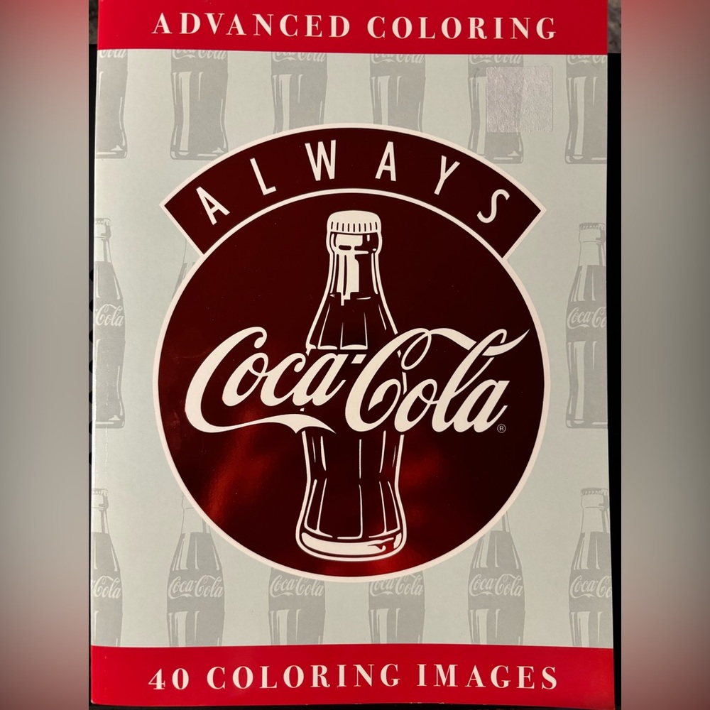 NWT Always Coca-Cola Coloring Book
